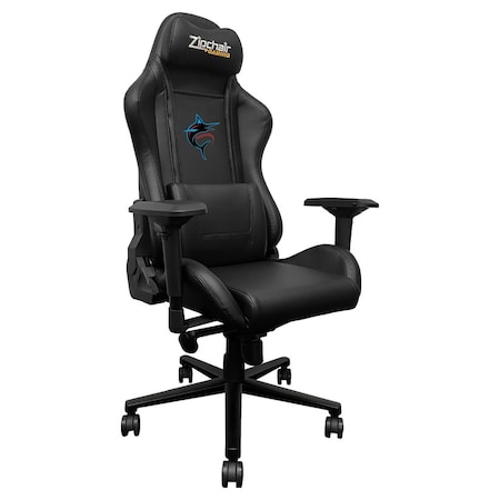 Dreamseat Xpression Pro Gaming Chair with Miami Marlins Alternate Logo XZXPPRO032-PSMLB21006A